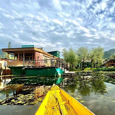 Green Paradise Houseboat - Centrally Heated Srīnagar Exteriér fotografie